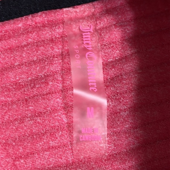 Juicy Couture sweatshirt,oversize pullover,boxy,ribbed,barbie pink activewear - Picture 13 of 13